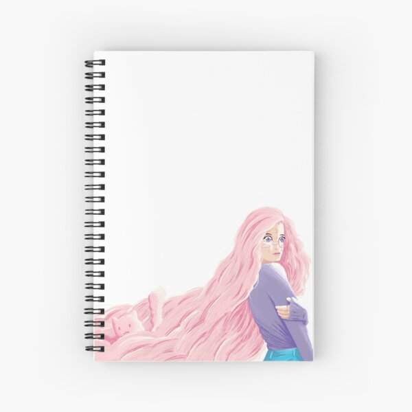 Cloud Girl Spiral Notebook