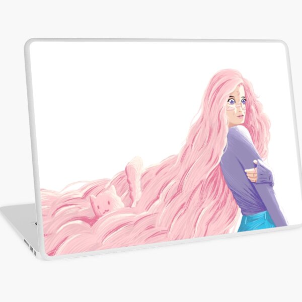 Cloud Girl Laptop Skin
