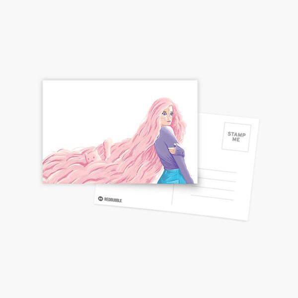 Cloud Girl Postcard