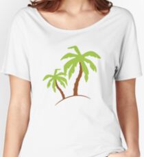 Palm Trees Women's Relaxed Fit T-Shirt