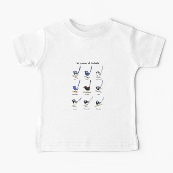 Fairy-wrens of Australia - Raising funds for Bush Heritage Australia Baby T-Shirt