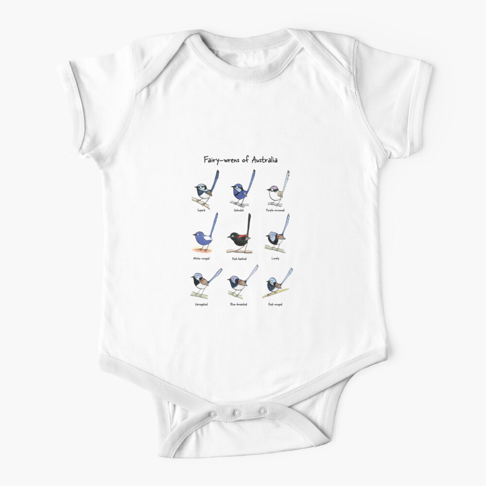 Fairy-wrens of Australia - Raising funds for Bush Heritage Australia Baby One-Piece
