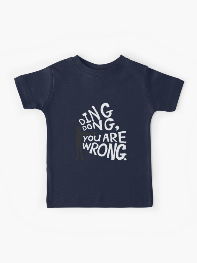 Ding Dong You Are Wrong Kids T Shirt By Fengsong Redbubble - danganronpa roblox t shirt