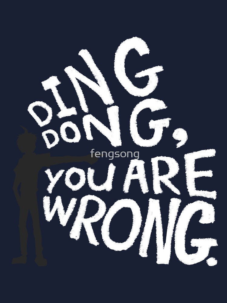 Ding Dong You Are Wrong Kids T Shirt By Fengsong Redbubble - ding dong you are wrong ding dong you are wrong roblox