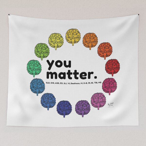 Item preview, You Matter. No Matter What. designed and sold by DrJuliesThings.