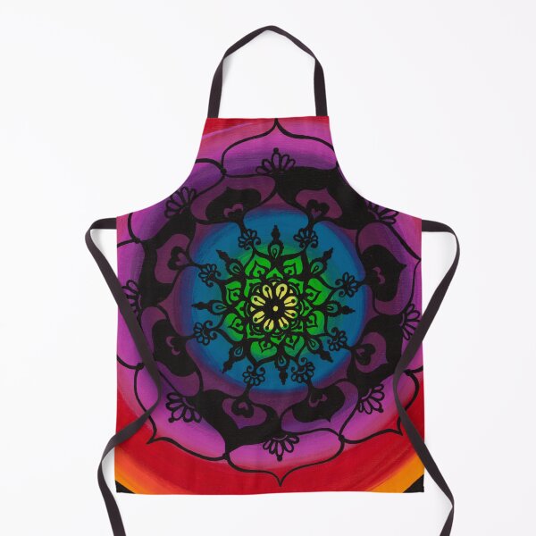 Flower Mandala Apron