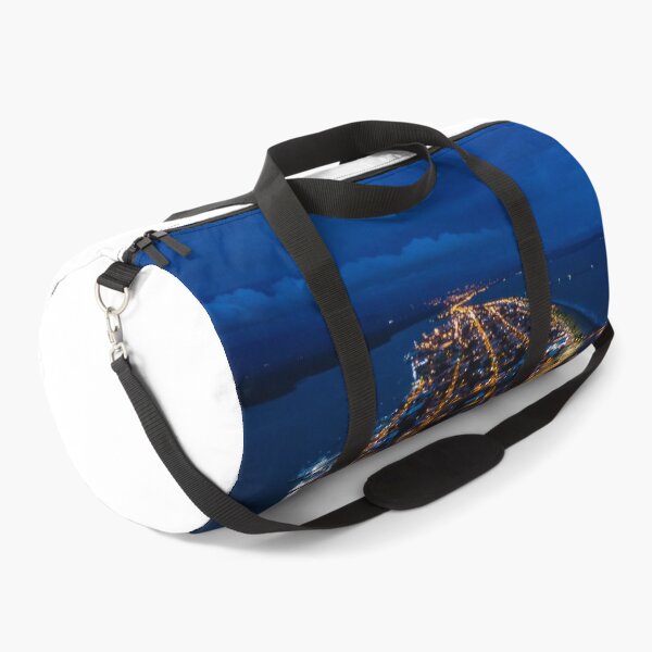Item preview, Beautiful aerial view of the town of Puntarenas at night in Costa Rica designed and sold by Gianvivi.