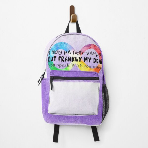 Item preview, I may be non-verbal designed and sold by NatLeBrunDesign.