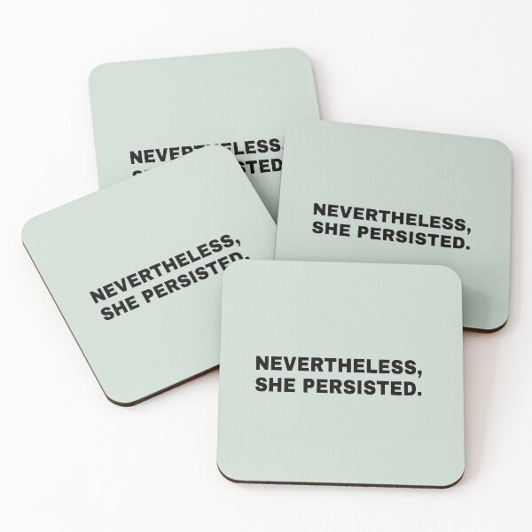 Item preview, NEVERTHELESS SHE PERSISTED T-shirts designed and sold by Sereen95.