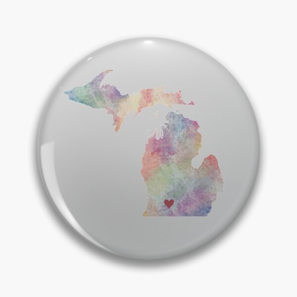 Artikelvorschau, Battle Creek Heart - Tie Dye entworfen und verkauft von Kayla Grennes.
