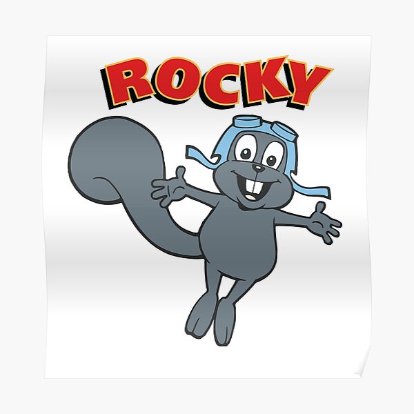 Rocky And Bullwinkle Posters  Redbubble