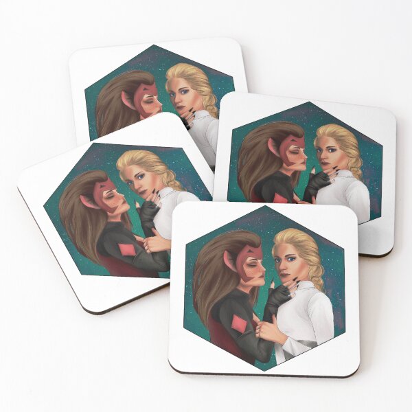 Item preview, She-Ra Catra and Adora designed and sold by Terence Stilinski.