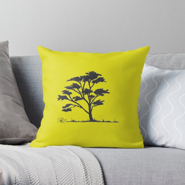 Tamarind Tree Throw Pillow