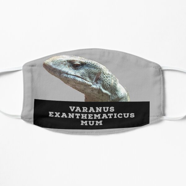 Varanus exanthematicus mum Flat Mask
