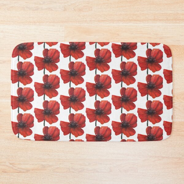Item preview, Red/Orange Poppy (no background) designed and sold by hmdturner.