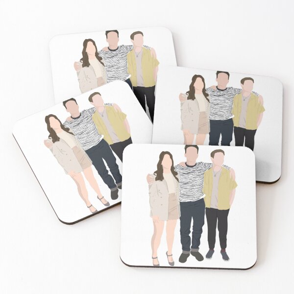 Item preview, Elizabeth, Iain and Jeff Wondercon Pop art  designed and sold by amyapplez.