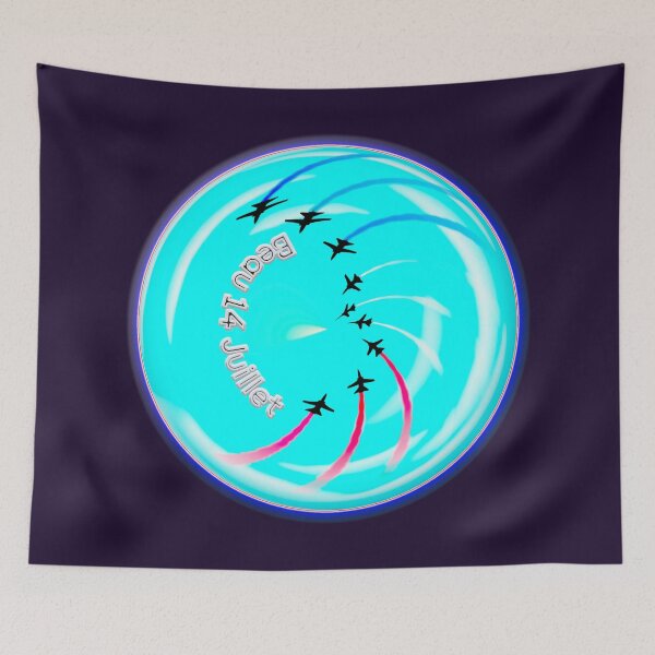 Item preview, Beautiful National Day on July 14th - Bleu Blanc Rouge - La patrouille de France designed and sold by Ralek.