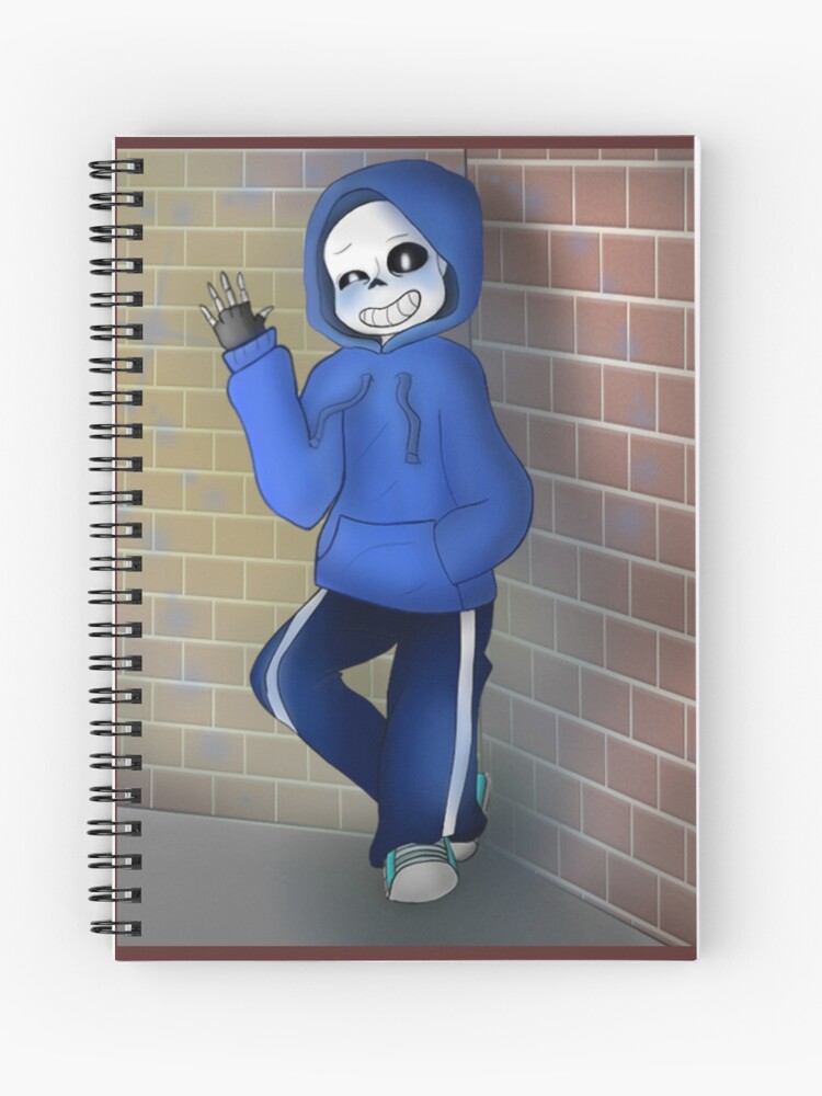 Cross!sans Spiral Notebook for Sale by RosieVampire