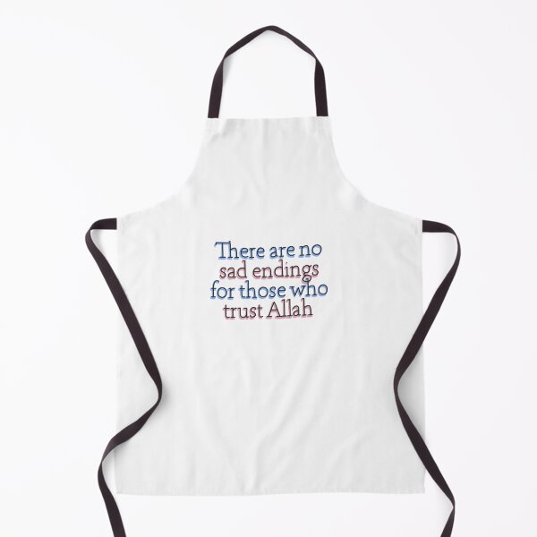 Item preview, There are no sad endings for those who trust Allah- Quran quote designed and sold by emcazalet.