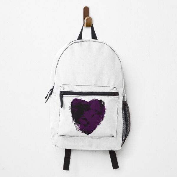 Item preview, Cute purple cat in the heart designed and sold by Moonyflower.