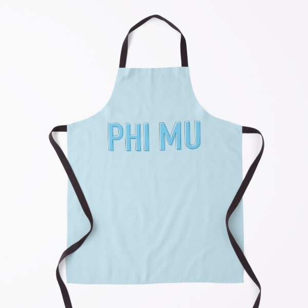 Item preview, PHI MU BLUE OUTLINE designed and sold by Stickers by SoSrat.