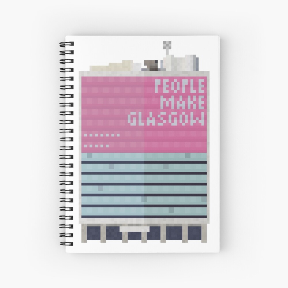 Item preview, Spiral Notebook designed and sold by TheRandomFactor.