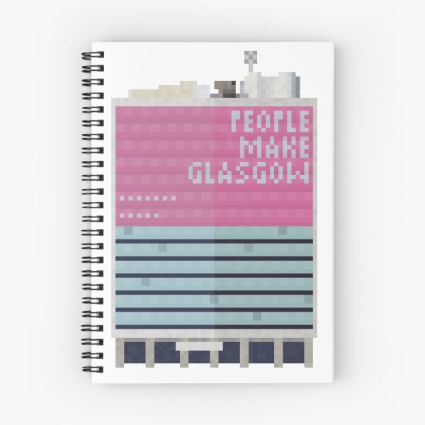 Item preview, People Make Glasgow Pixel Tower designed and sold by TheRandomFactor.