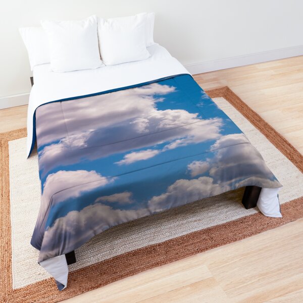 DI COLLECTION -BLUE SKY WHITE CLOUDS Comforter