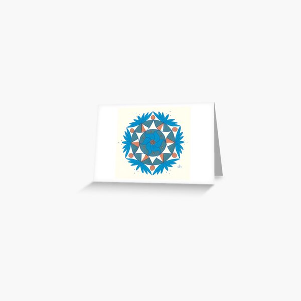 Prismacolor Mandala Greeting Card
