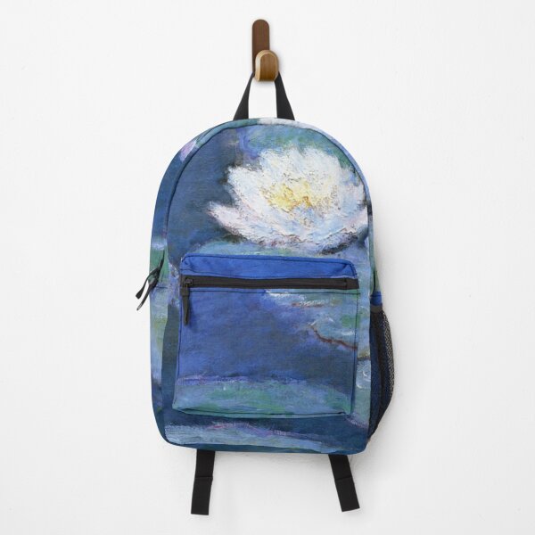 Item preview, Two Water Lilies Monet Fine Art designed and sold by Vicky Brago-Mitchell®.