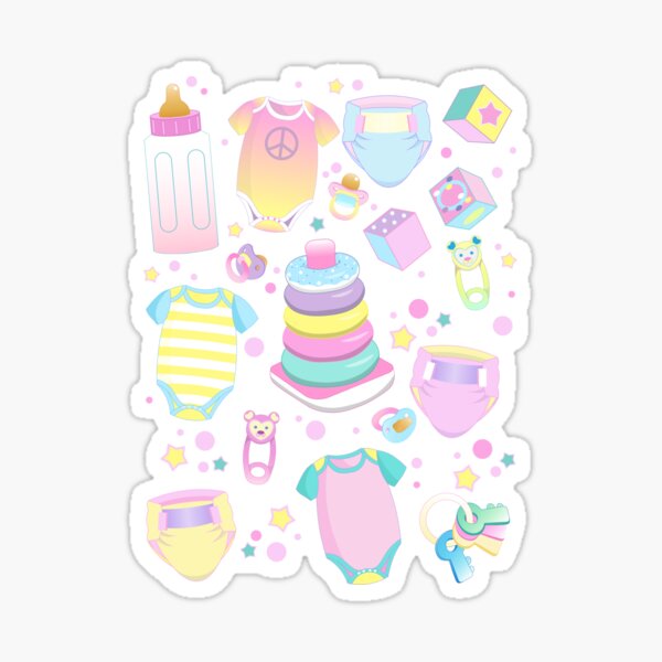 Pastel Baby Sticker
