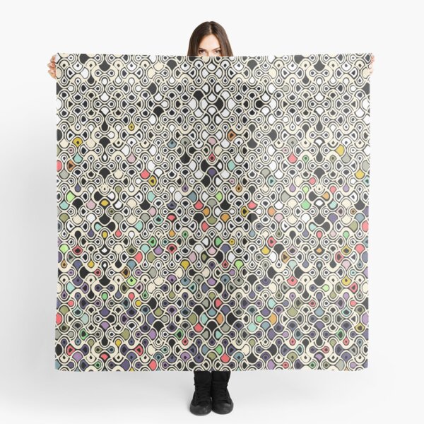 cellular ombre Scarf