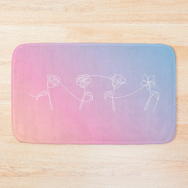 Item preview, BTS Love Yourself Her Album Flowers Gradient background designed and sold by starkidkt.