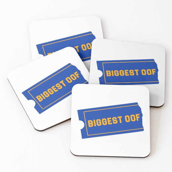 Item preview, Biggest OOF Blockbuster Logo Parody  designed and sold by YabYumShop.