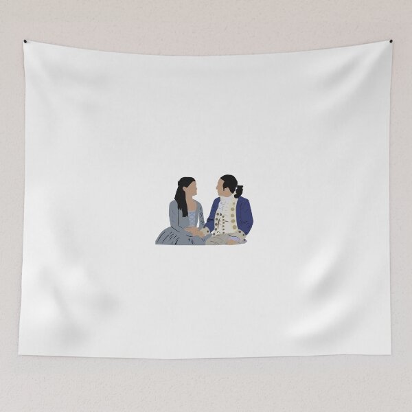 Aperçu de l'œuvre Hamilton Eliza et Hamilton créée et vendue par sticksforpeople.