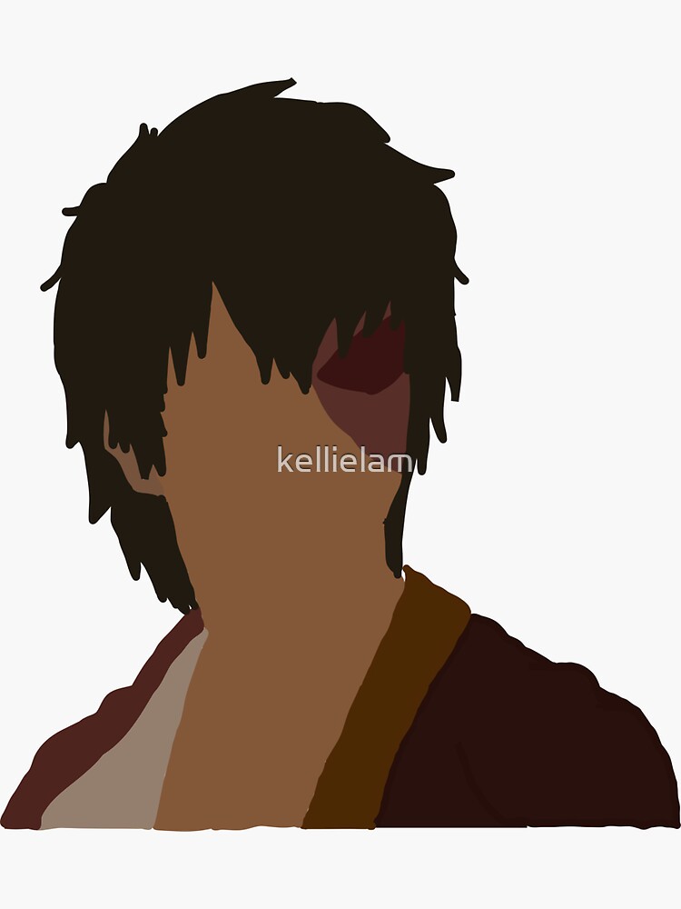 Thumbnail 3 of 3, Sticker, zuko: avatar the last airbender designed and sold by kellielam.