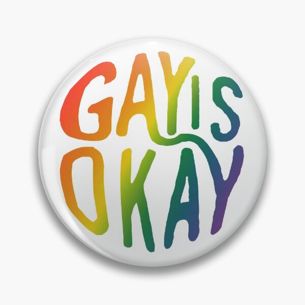 Item preview, Gay is Okay rainbow designed and sold by outofsuburbia.
