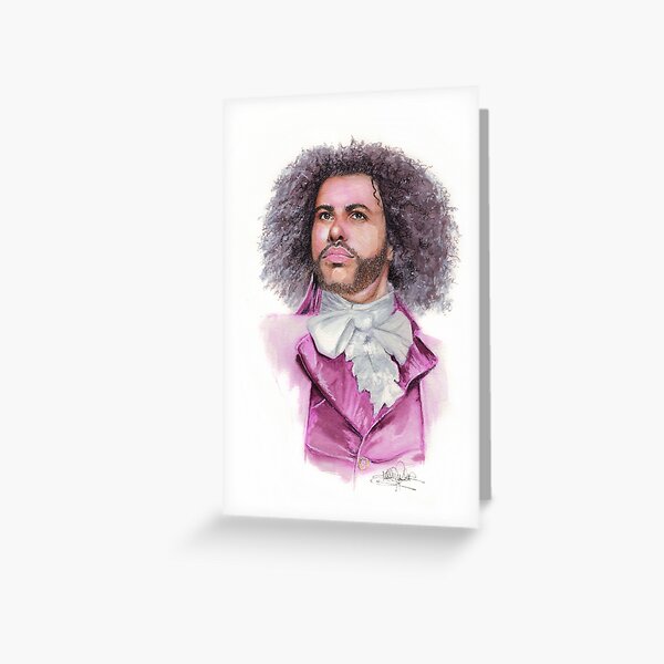 Liar With Good Hair Greeting Card