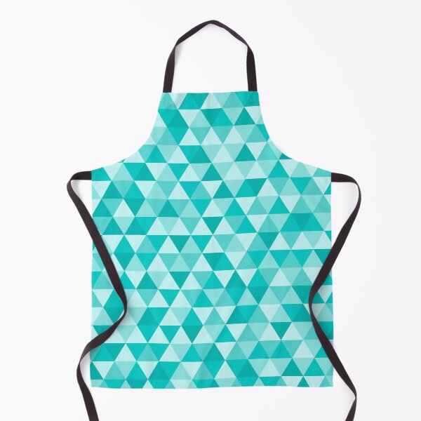 Item preview, Crystallized - Teal Triangles designed and sold by fuzzyleaf.