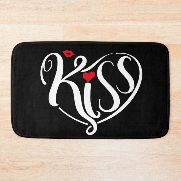 Item preview, Kiss heart shape lettering. designed and sold by ShutterKapan.