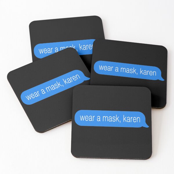 Item preview, wear a mask, karen - text bubble designed and sold by Kevinartt.