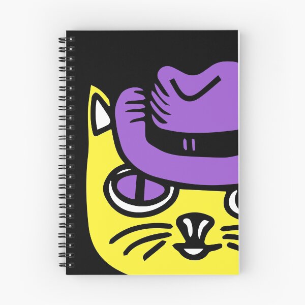 Item preview,  Cat in a Hat Discreet Pride Non-binary colors designed and sold by TopplundDesigns.