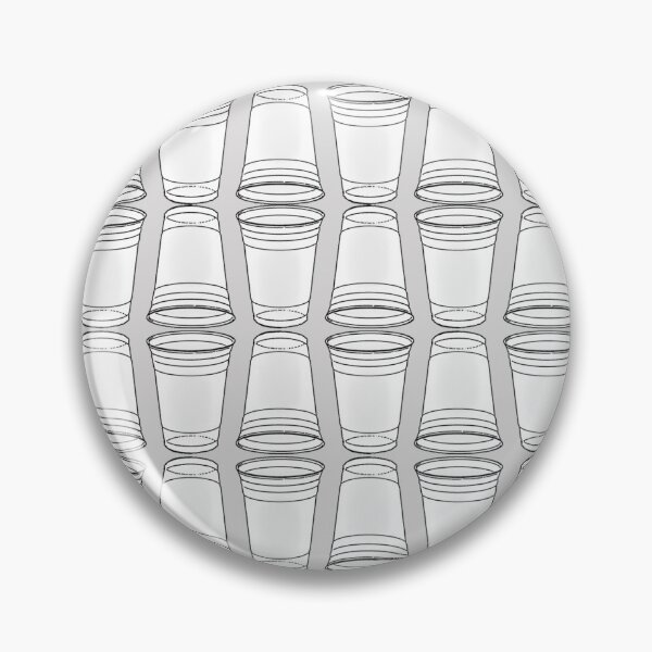 Item preview, Flip Cup Plastic Cup pattern in Dover Gray designed and sold by MelindaLedsome.