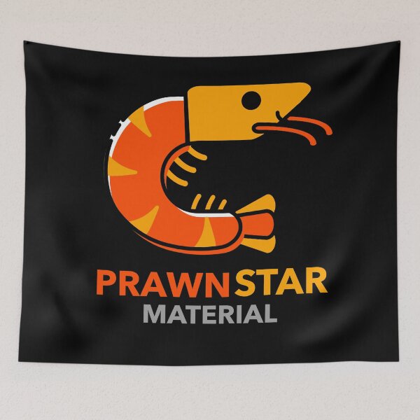 Item preview, Prawn Star Material BBQ  designed and sold by AndApArt.