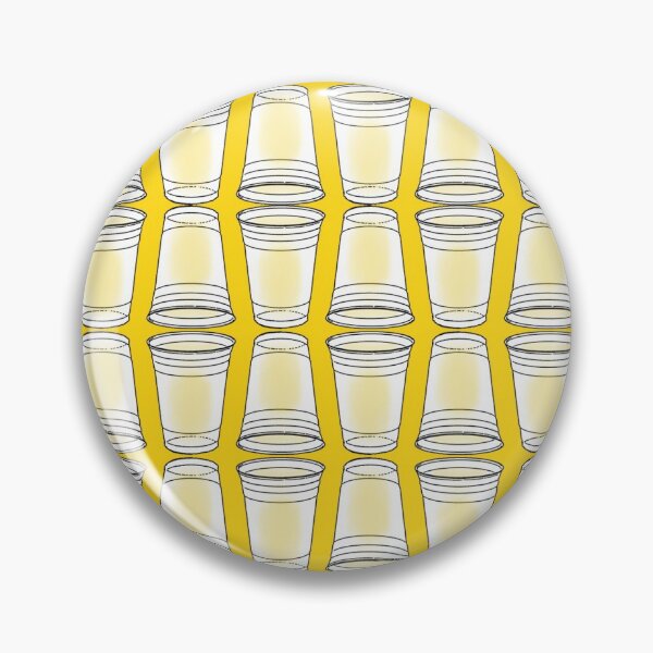 Item preview, Flip Cup Plastic Cup pattern in Yellow designed and sold by MelindaLedsome.