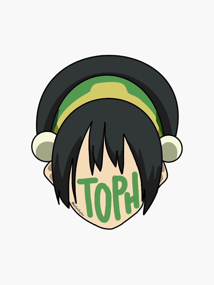 Toph Avatar The Last Airbender Sticker Sticker By Kailyntaylor Redbubble 9985