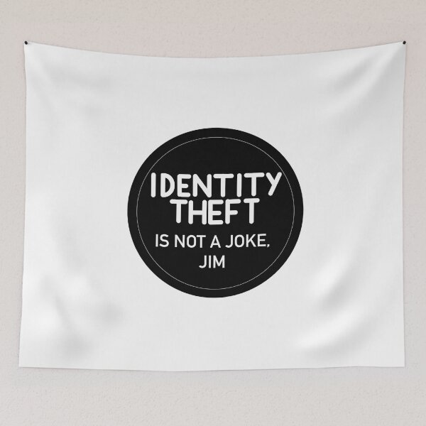 Item preview, Identity Theft is not a Joke Office designed and sold by poundslettering.
