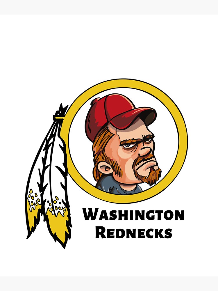 Redskins Mascot Sticker