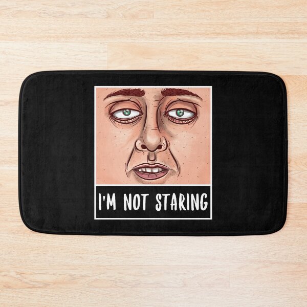 Item preview, I'm Not Staring. Creepy Face. Funny. designed and sold by shirtdan.