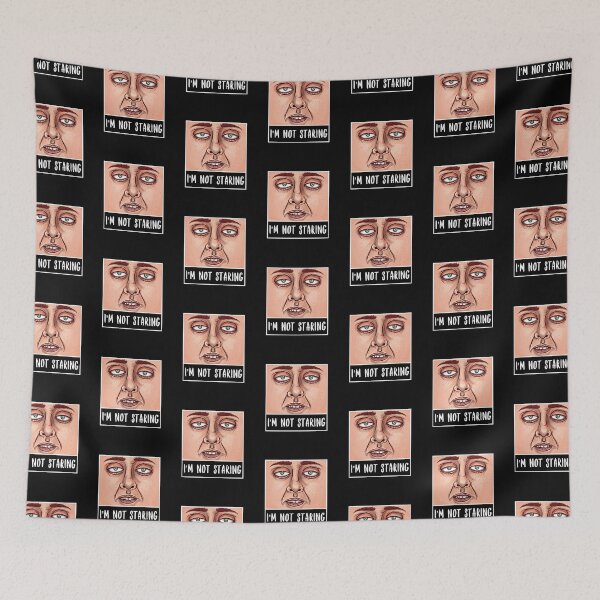 Item preview, I'm Not Staring. Creepy Face. Funny. designed and sold by shirtdan.